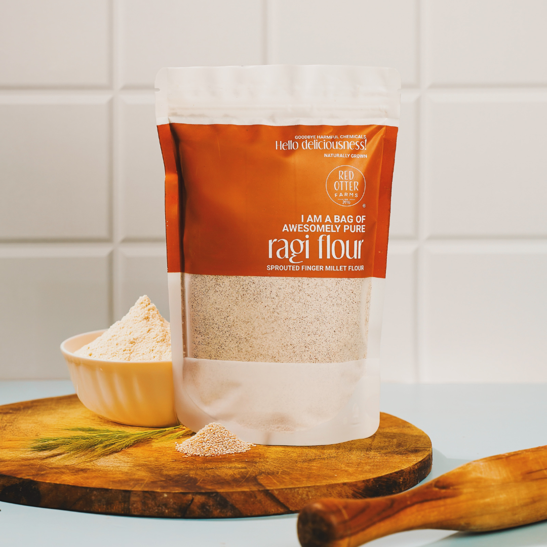 Sprouted Ragi Flour | 500g - Image 3